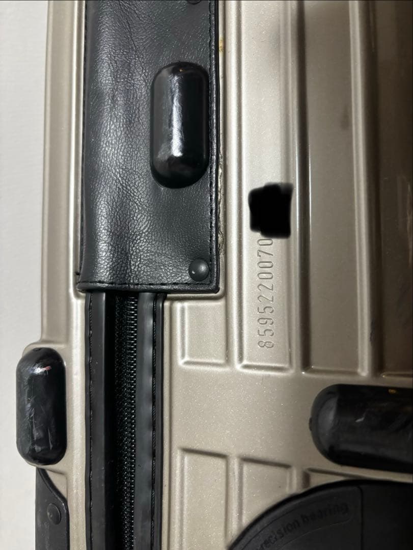 【美品】RIMOWA　サルサ　スーツケース　機内持ち込み　シャンパンゴールド