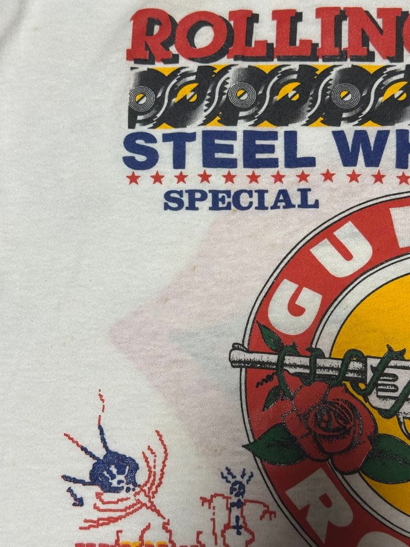 Rolling Stones ローリングストーン ガンズ Tシャツ 90s