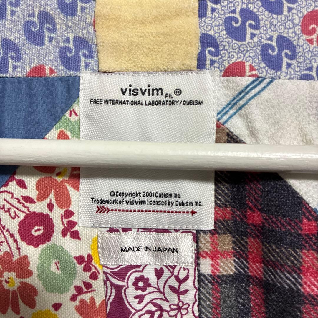#1147 visvim パッチワーク裏地 ジャケット 日本製 古着