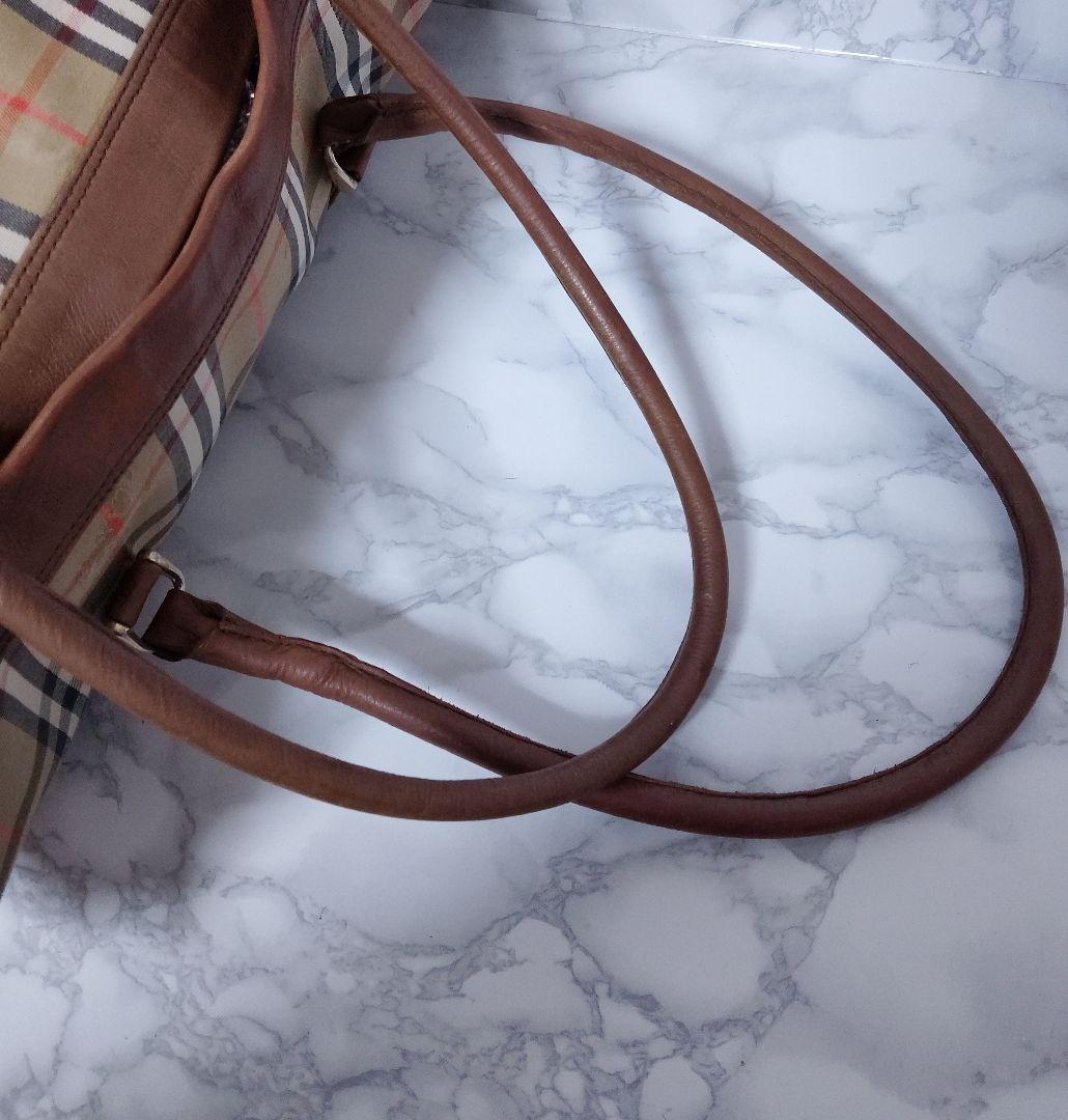 セール❢BURBERRY バーバリー ボストンバッグ ノバチェック 旅行バッグ