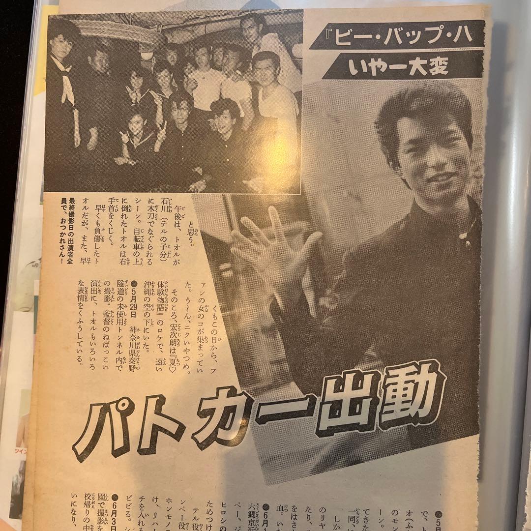仲村トオル　切り抜き　大量　⭐︎60ページ　ファイル⭐︎両面　合計1冊