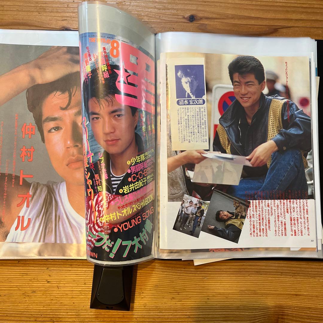 仲村トオル　切り抜き　大量　⭐︎60ページ　ファイル⭐︎両面　合計1冊
