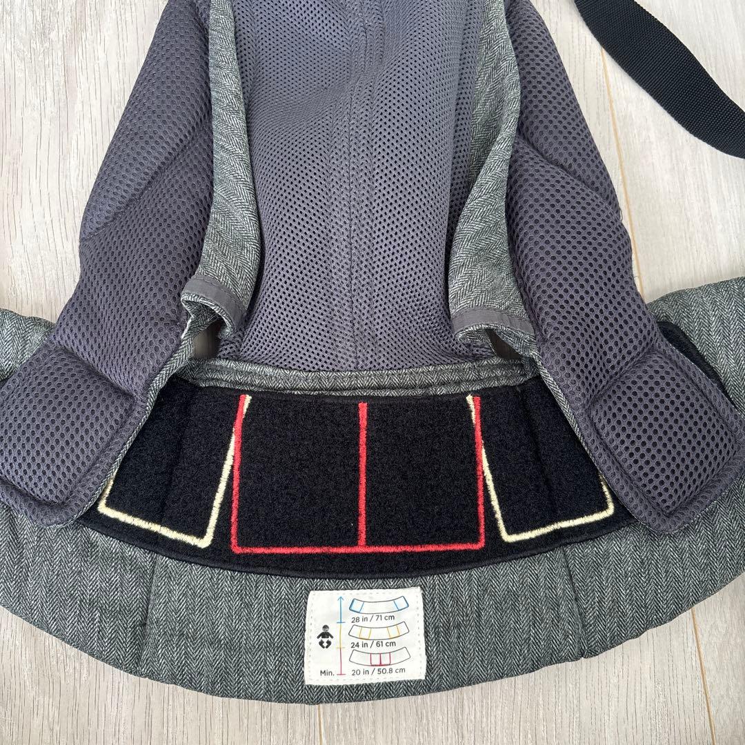 【美品】エルゴベビー　オムニ360　クールエア　メッシュ　チャコールグレー