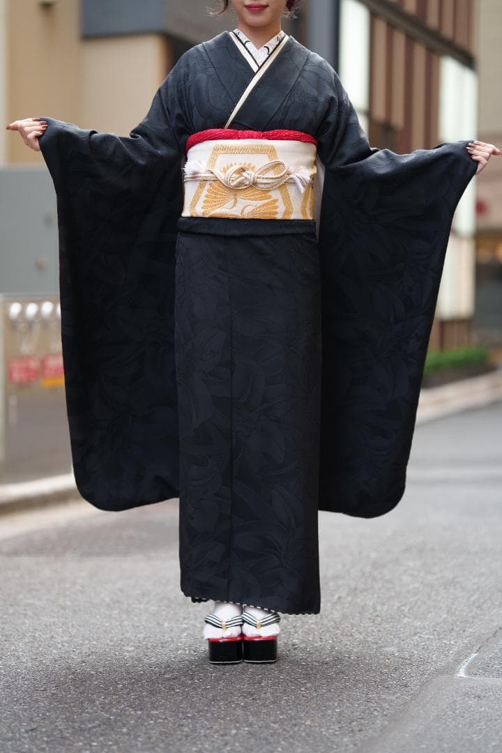 眠姫 様振袖単品【742】【155cm~165cmの方用】