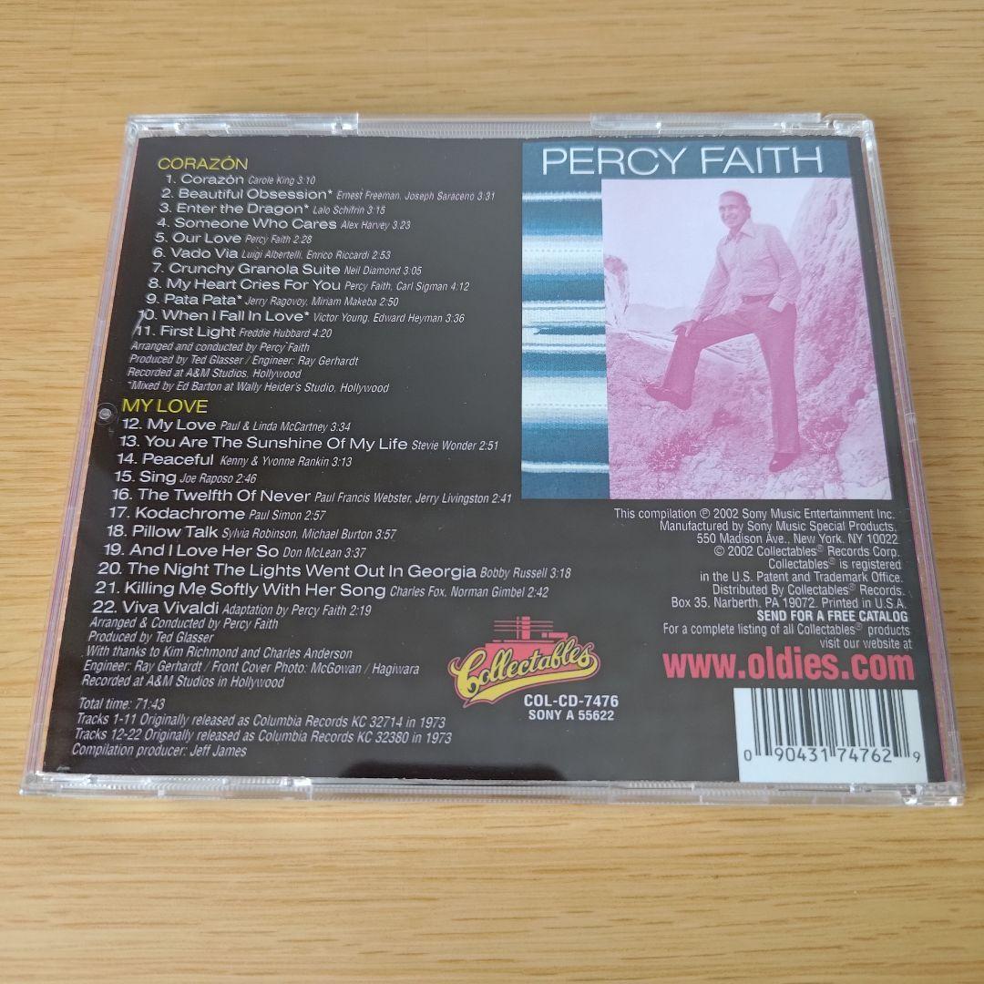 洋楽 E-990 CD Corazon My Love PERCY FAITH