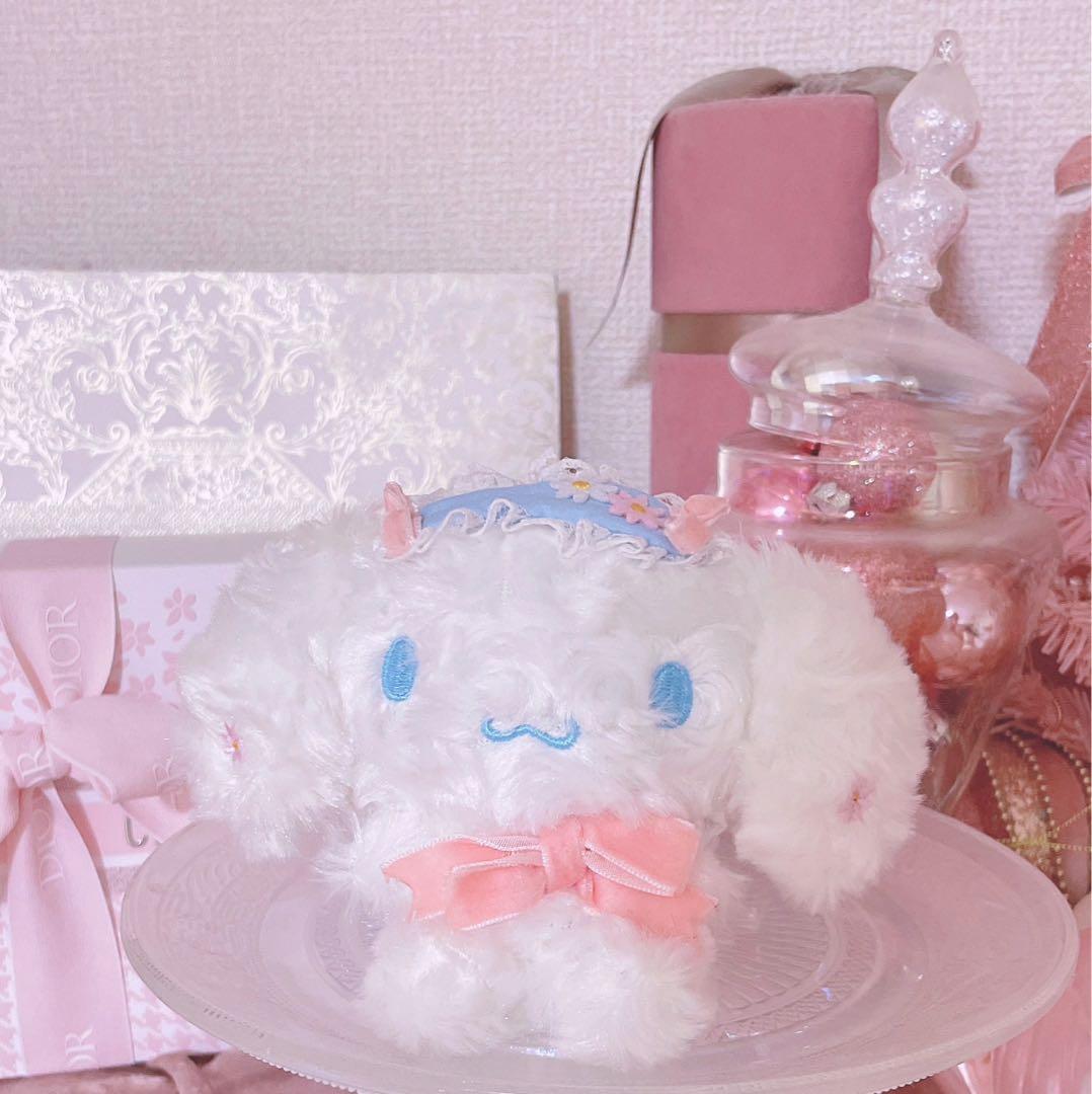激レア♡希少♡サンリオ♡シナモロール♡マスコットホルダー♡LIZLISA♡ピンク