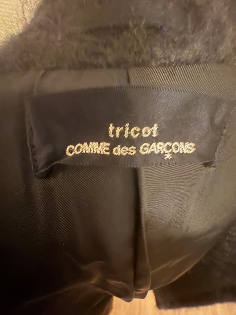COMME des GARÇONS 黒 ダッフルコート