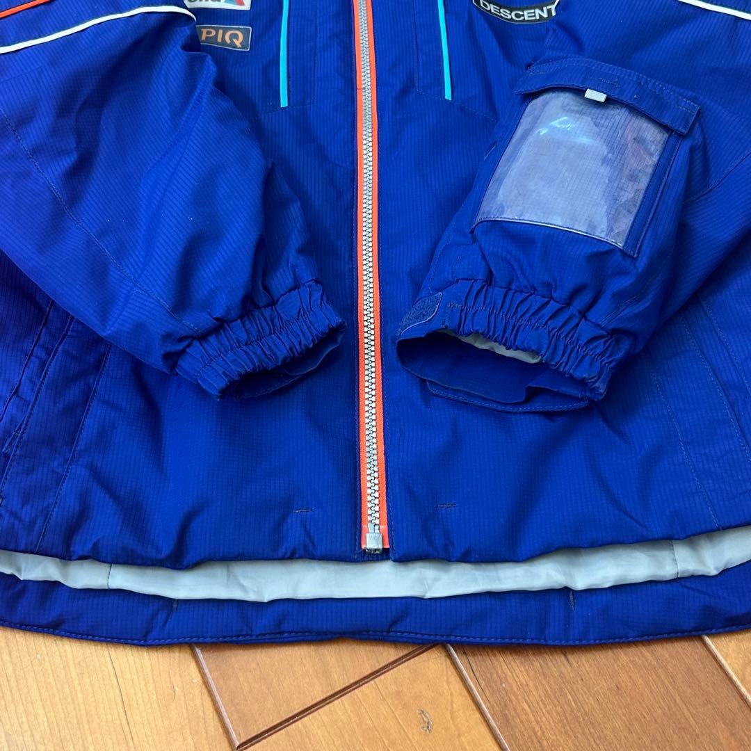 【即日発送】デサント ジュニア スキーウェア 150 上下セット スイスチーム