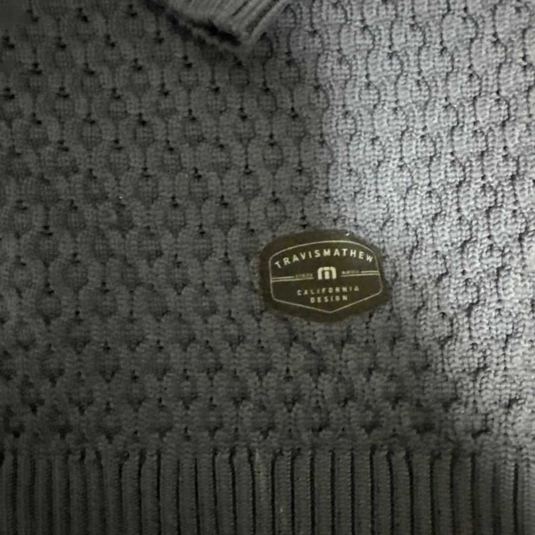 TRAVIS MATHEW ネイビー セーター　XL