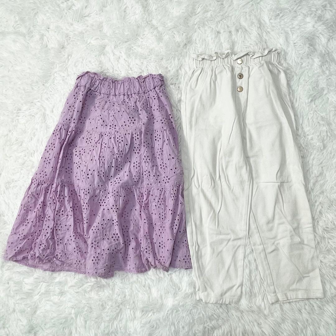 【まとめ売り】 子供服 女の子 130長袖 半袖 春夏 秋冬 おしゃれ キッズ