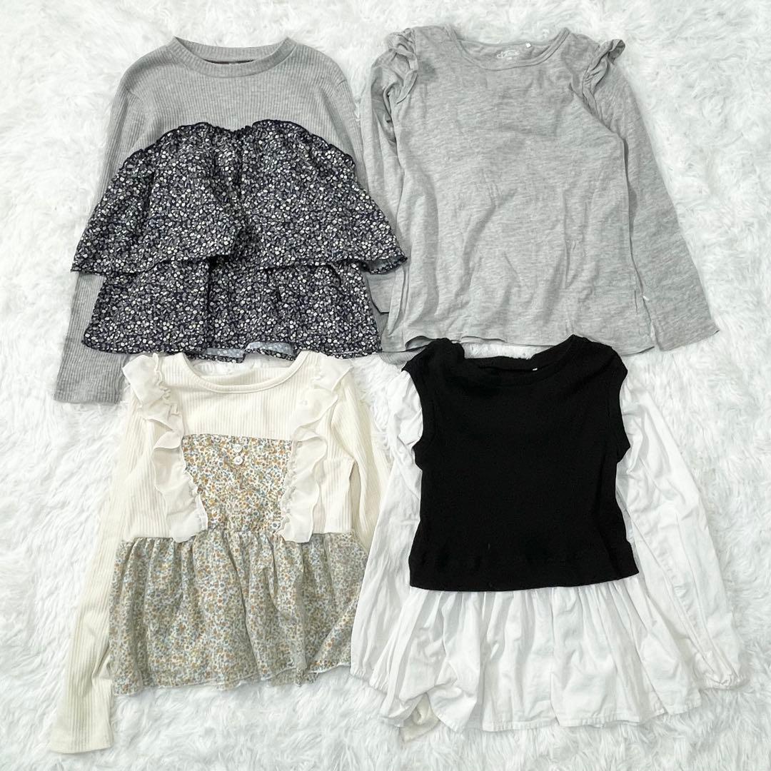 【まとめ売り】 子供服 女の子 130長袖 半袖 春夏 秋冬 おしゃれ キッズ