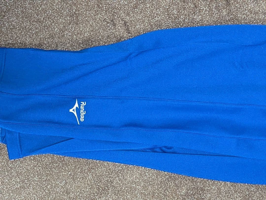 新品　タグ付　MIZUNO　ランバード　ジャージ上下セット　О　Rブルー　日本製