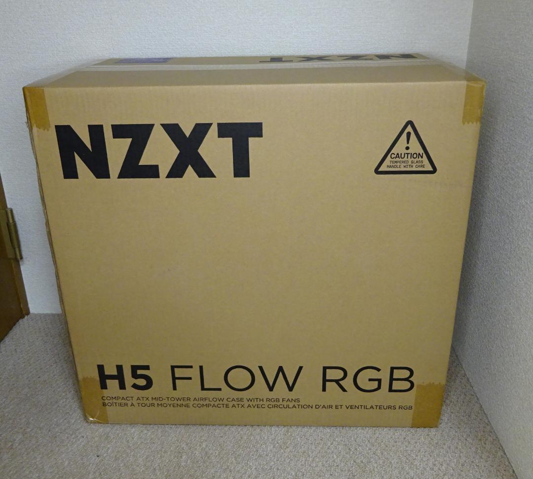 未使用NZXT H5 Flow RGB (2024) White RGBファン