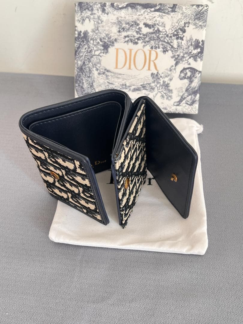 DIOR 三つ折り　財布　ディオール