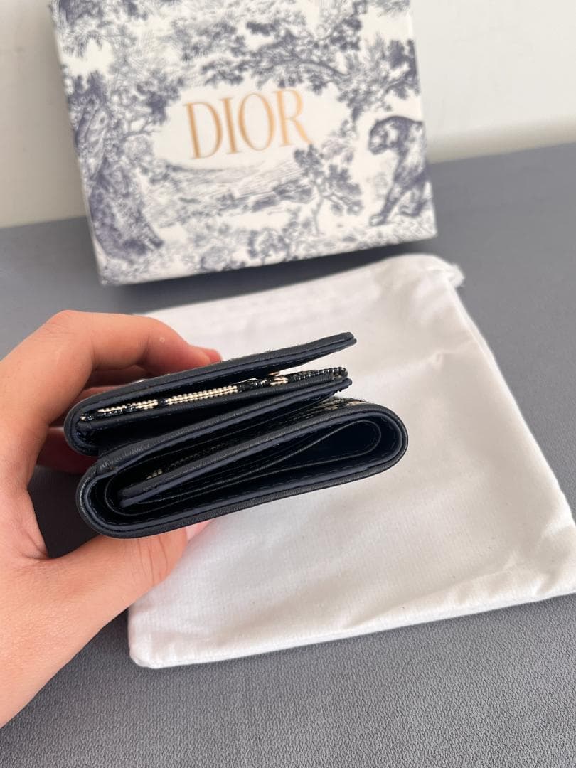 DIOR 三つ折り　財布　ディオール