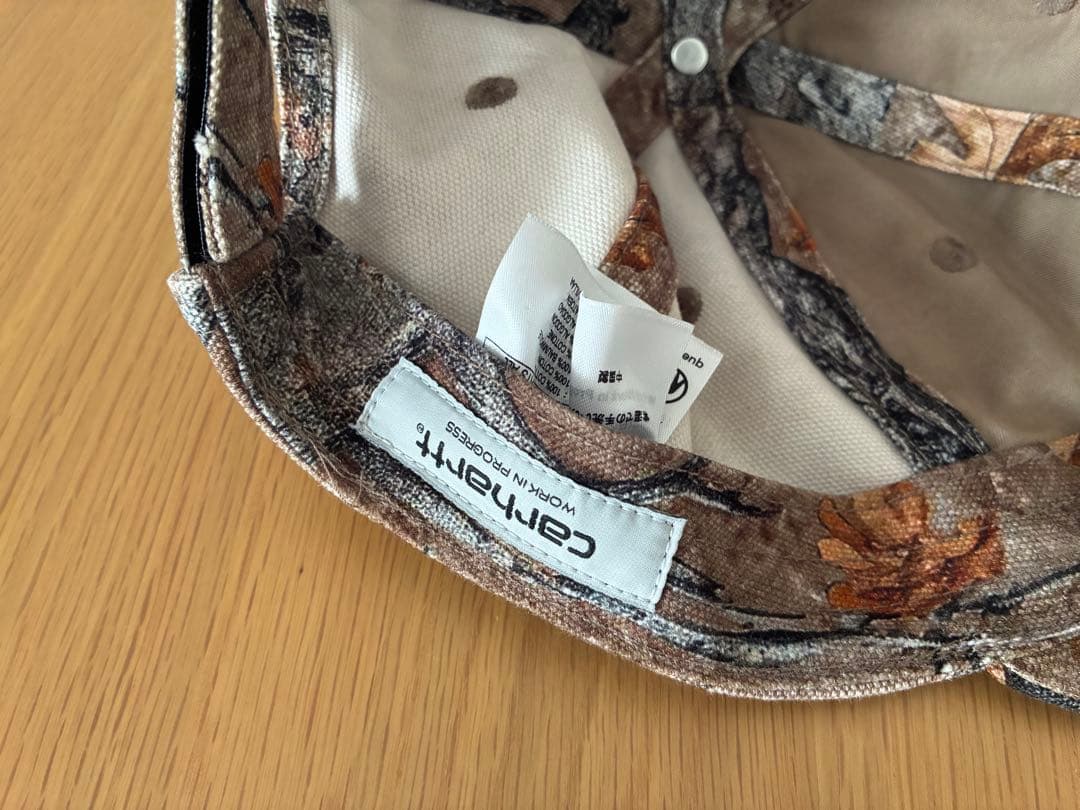 帽子 Carhartt WIP /25AW CANVAS 6-PANEL CAP