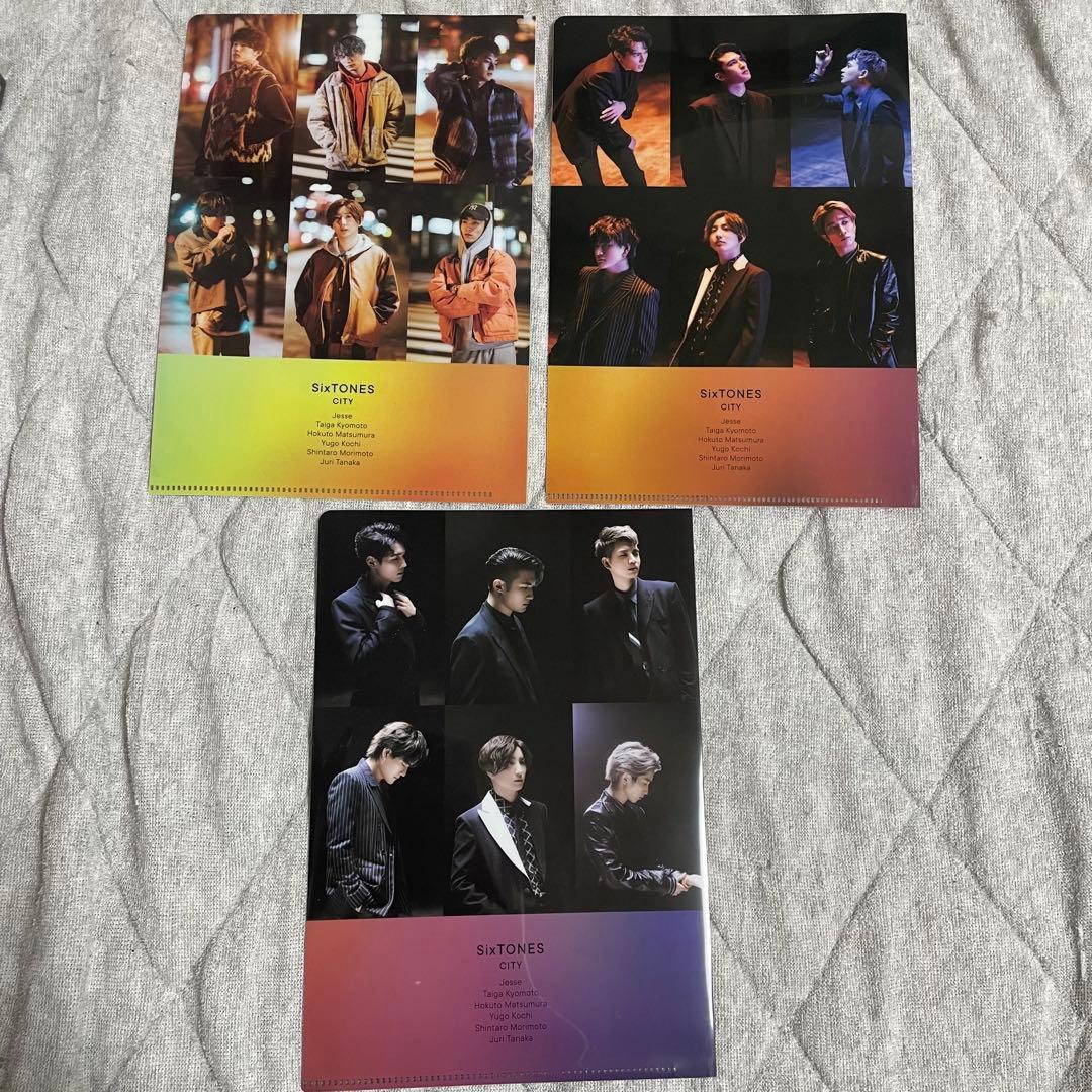 SixTONES アルバム『CITY』 3形態セット 特典付き
