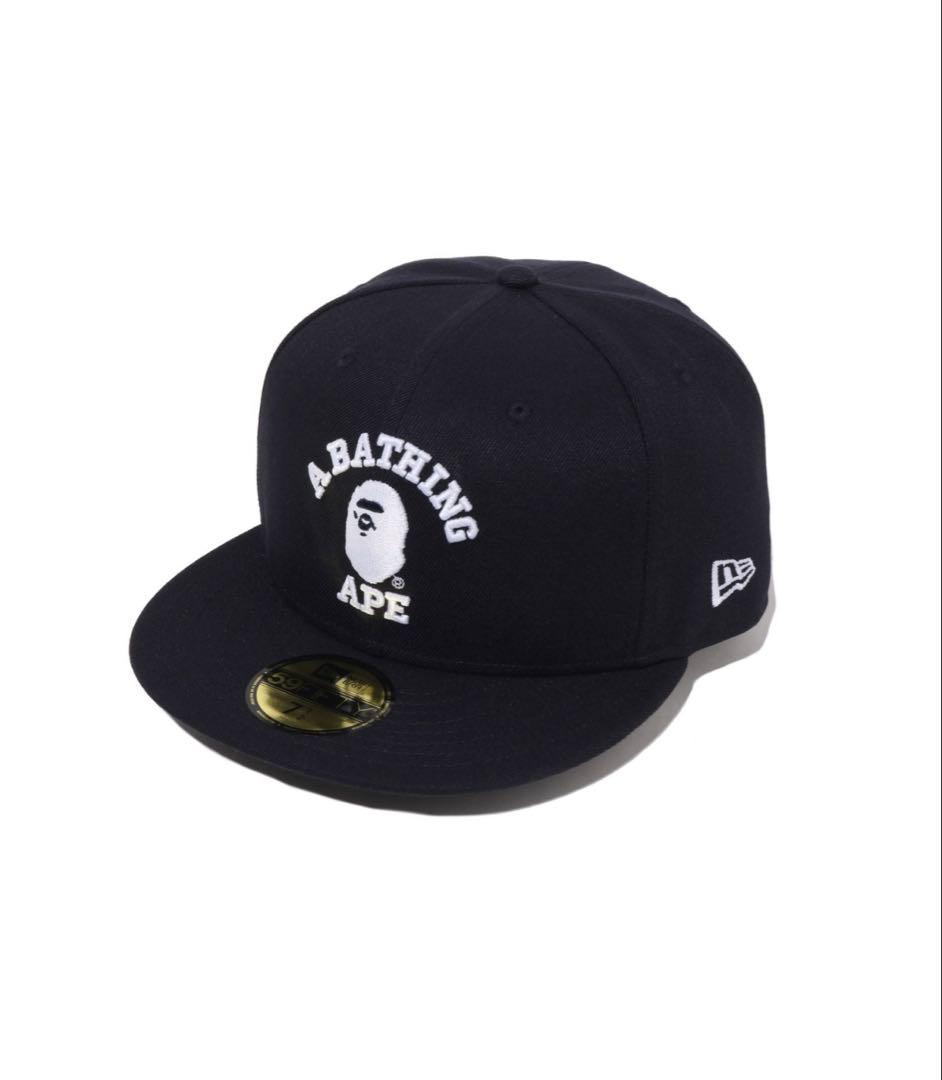 【*中様 BAPE x NEW ERA 59Fifty Cap 7-1/2未使用