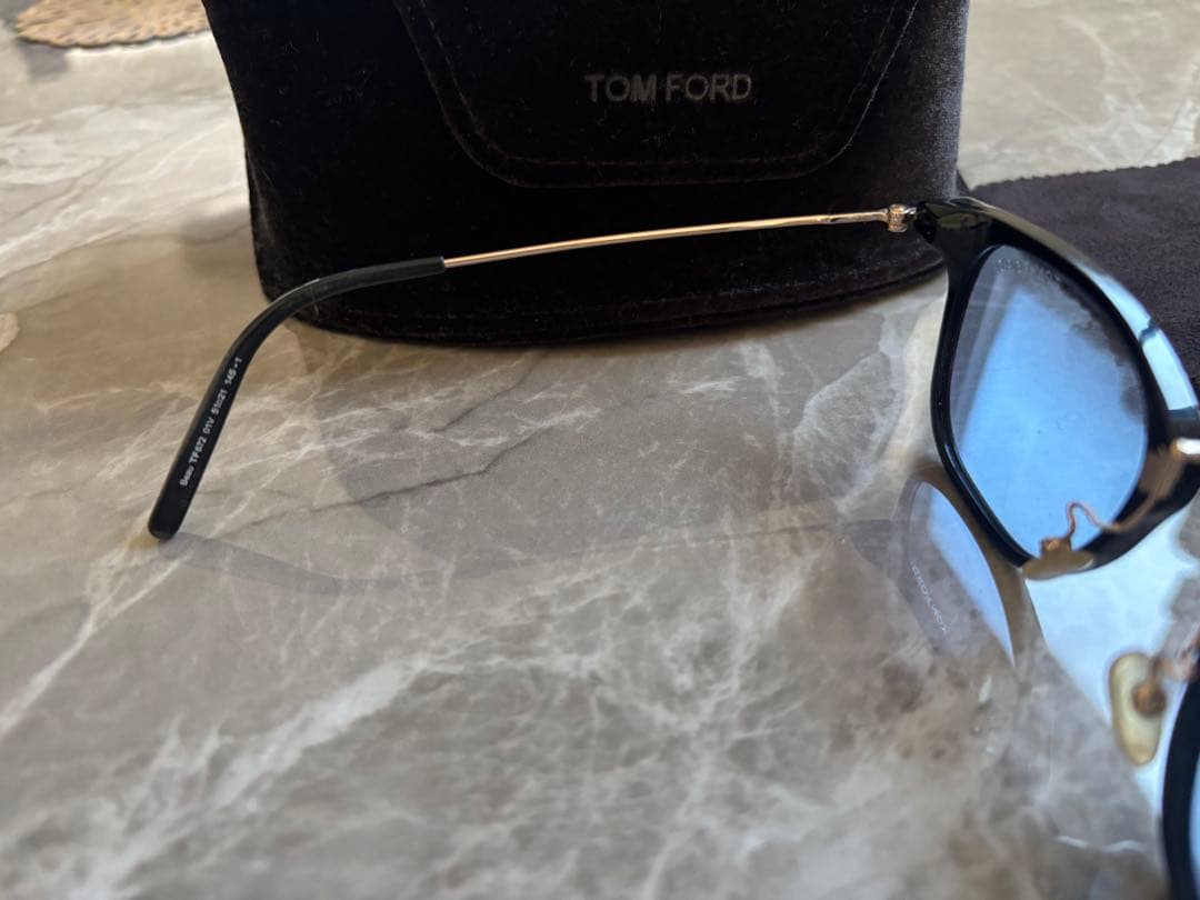 最終値下げ TOM FORD TF672 01V 朝倉未来着用モデル