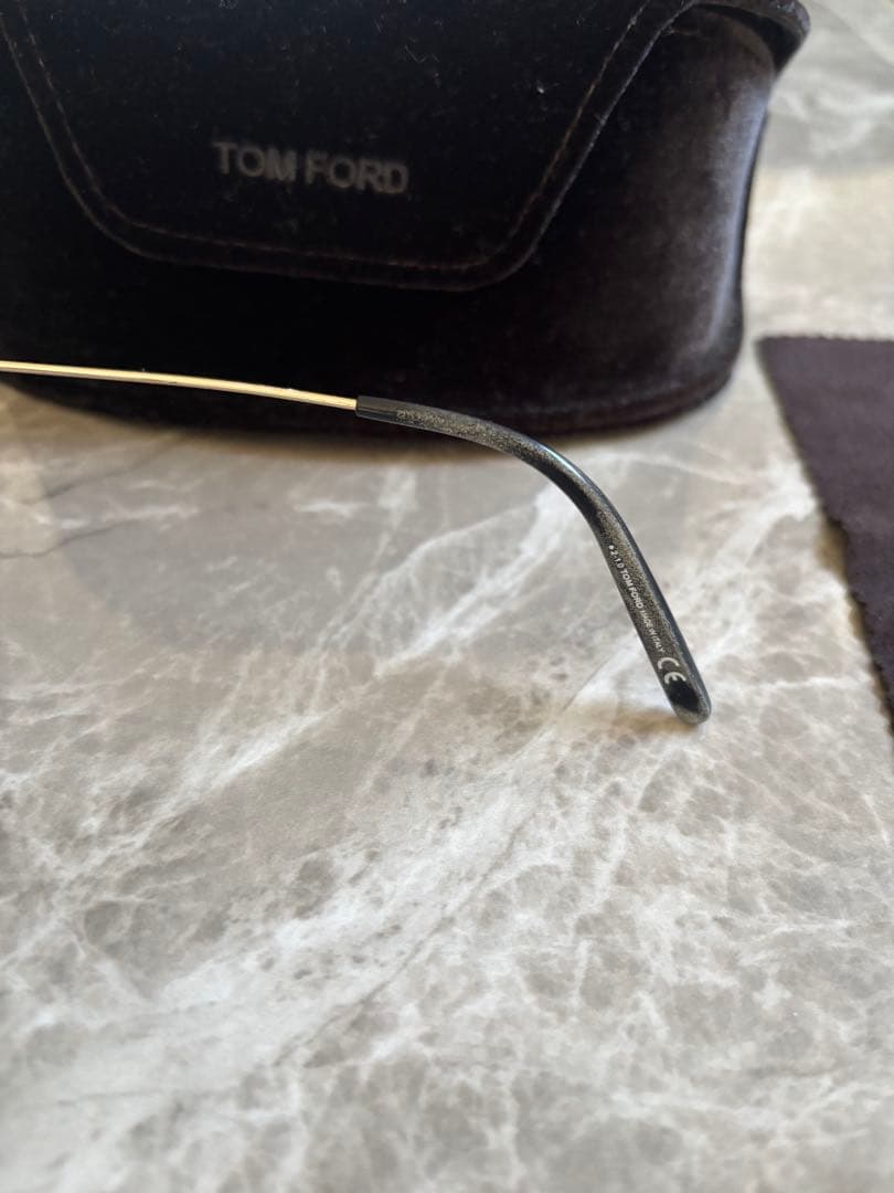 最終値下げ TOM FORD TF672 01V 朝倉未来着用モデル