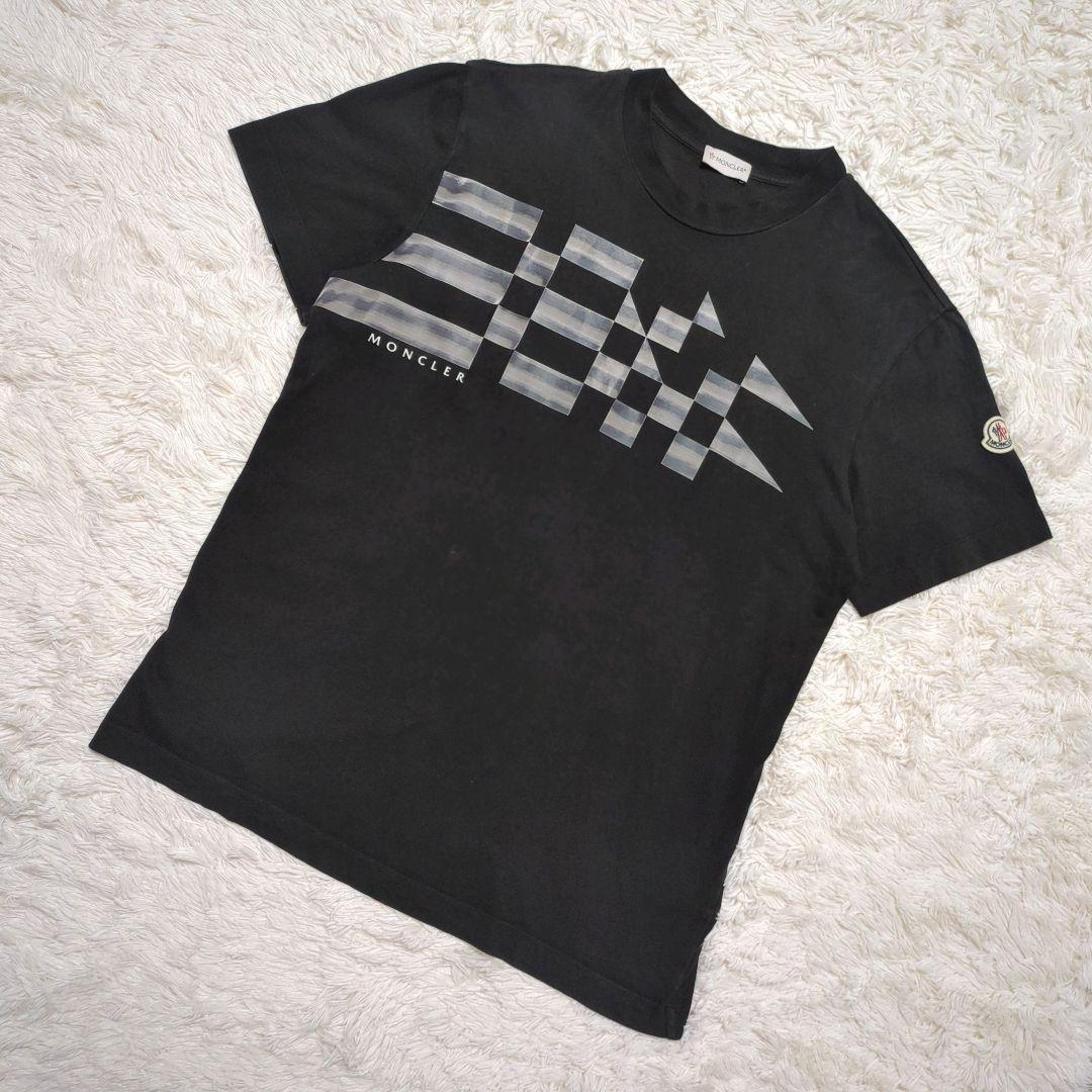 【入手困難】モンクレール☆Tシャツ ワッペン サーキットフラッグ ラバープリント