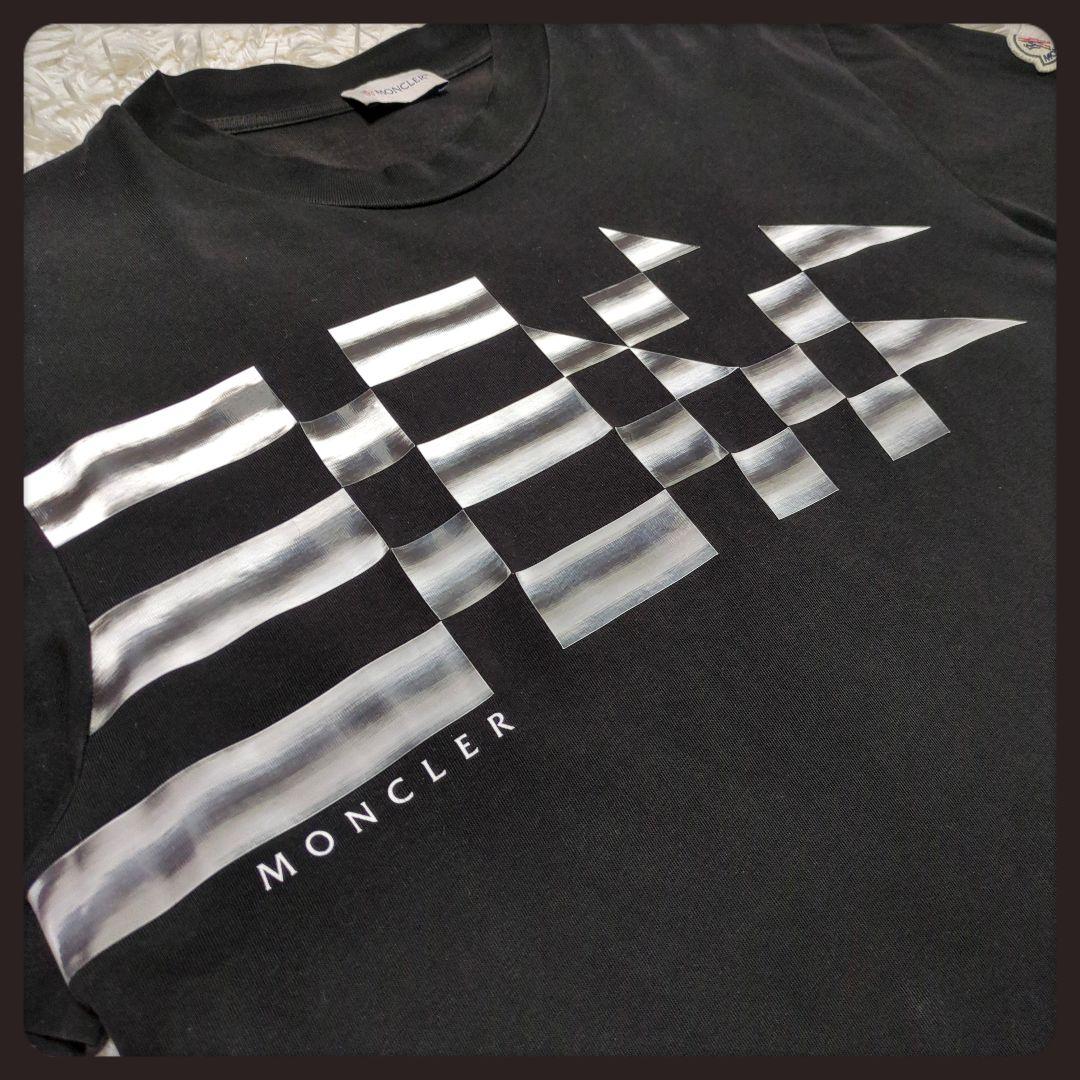【入手困難】モンクレール☆Tシャツ ワッペン サーキットフラッグ ラバープリント