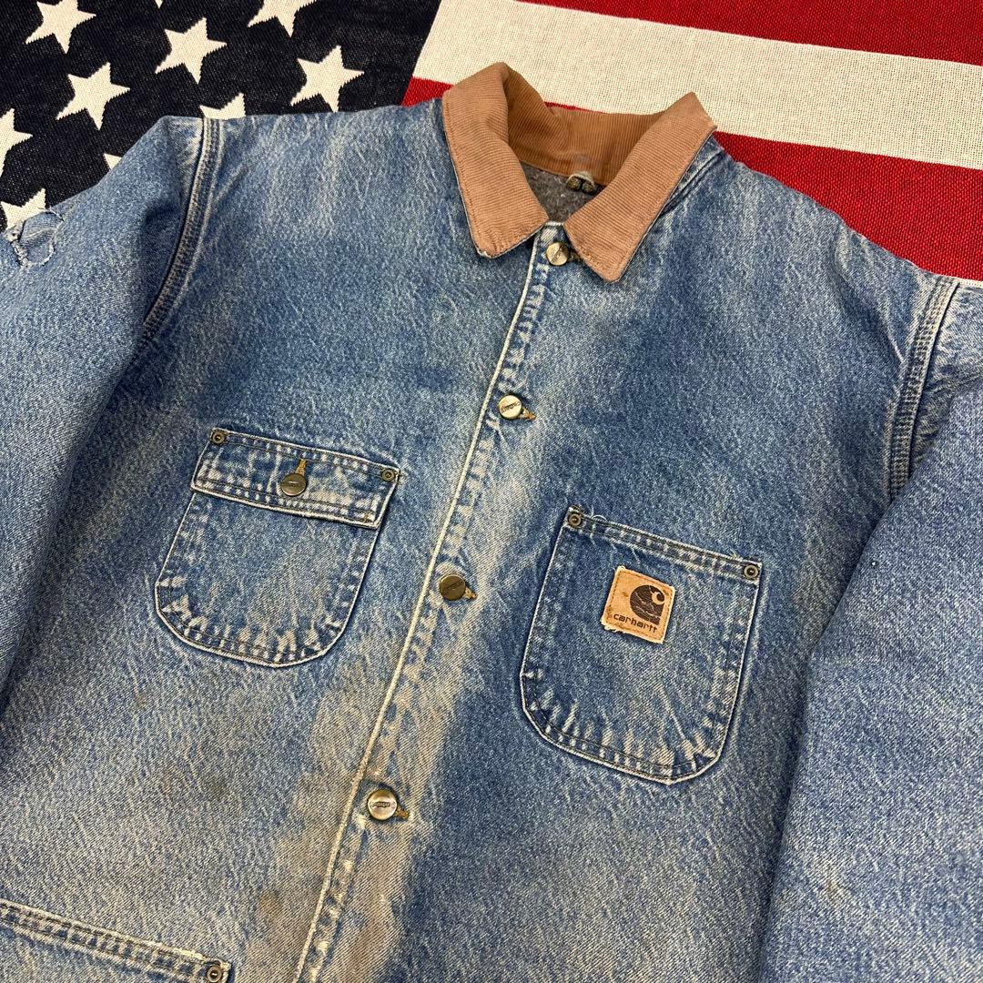 鬼雰囲気 USA製 ハチノス チョアコート デニム denim C59 DST