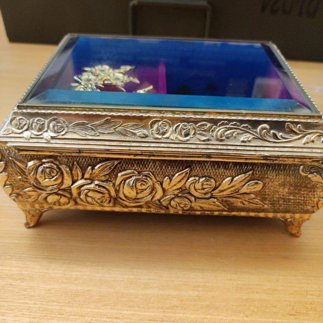 美品 小樽オルゴール堂 カノン BOX オルゴール蝶々