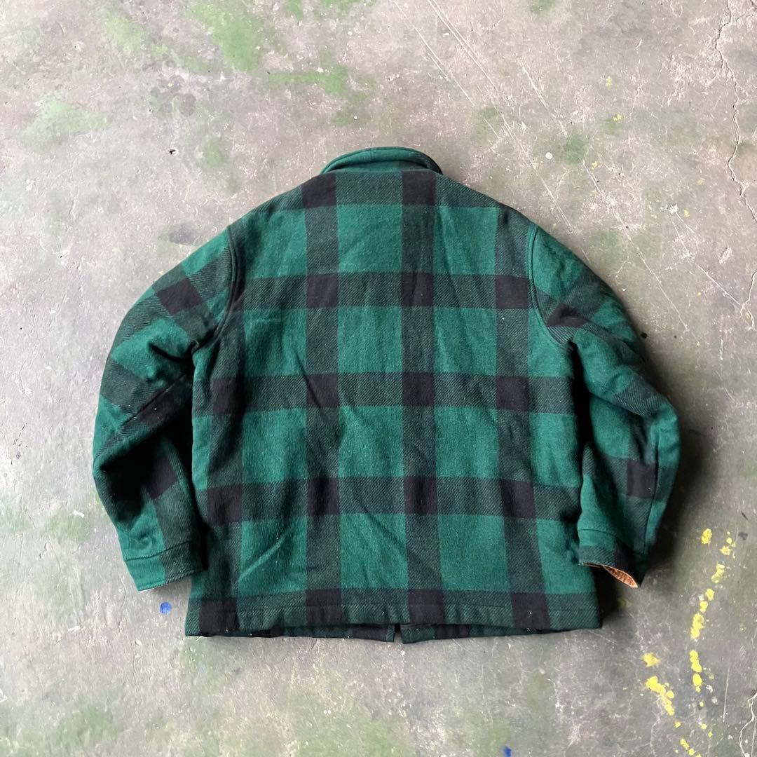 90s usa製 woolrich ブロックチェック　ジャケット　バッファロー