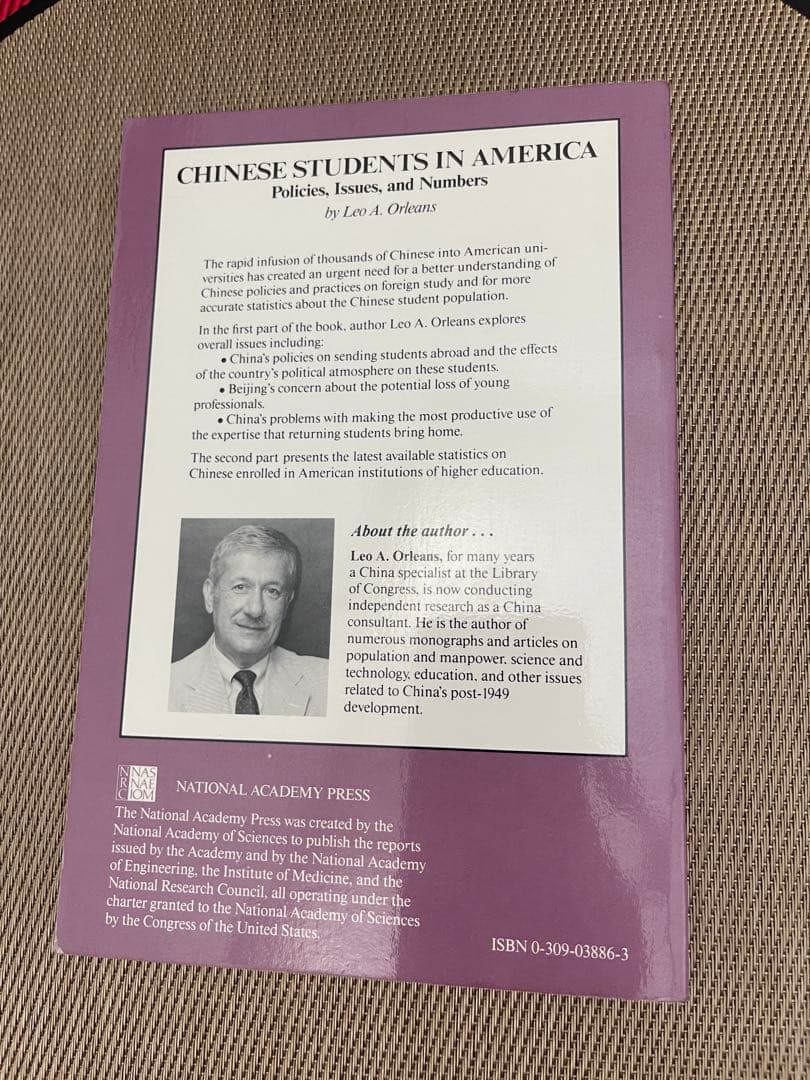 洋書 CHINESE STUDENTS IN AMERICA