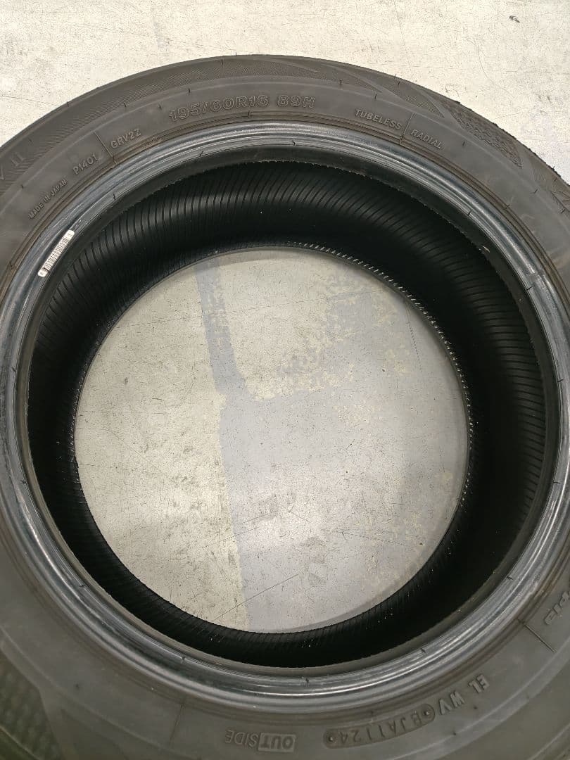 BRIDGESTONE　REGNO　GRVⅡ　2本　レグノ　195/60R16①