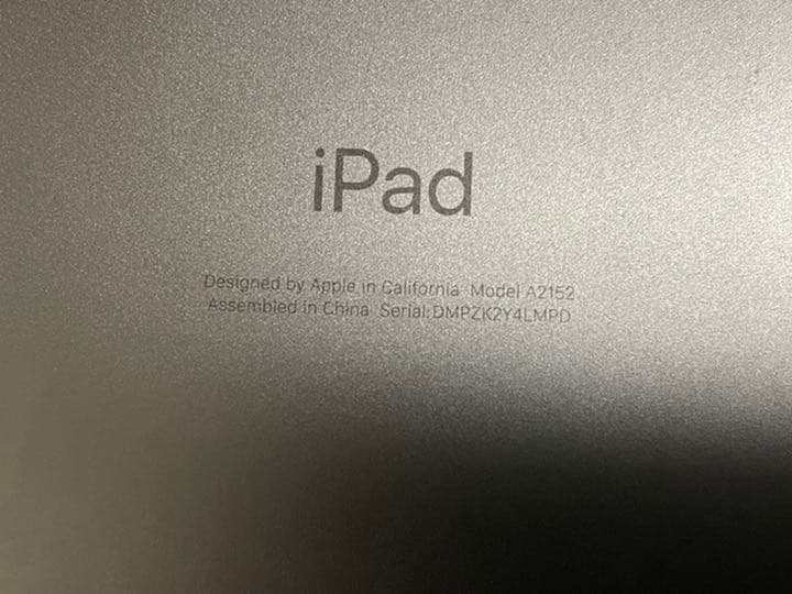 ipad air3 Wi-Fiモデル　64GB  Space Gray