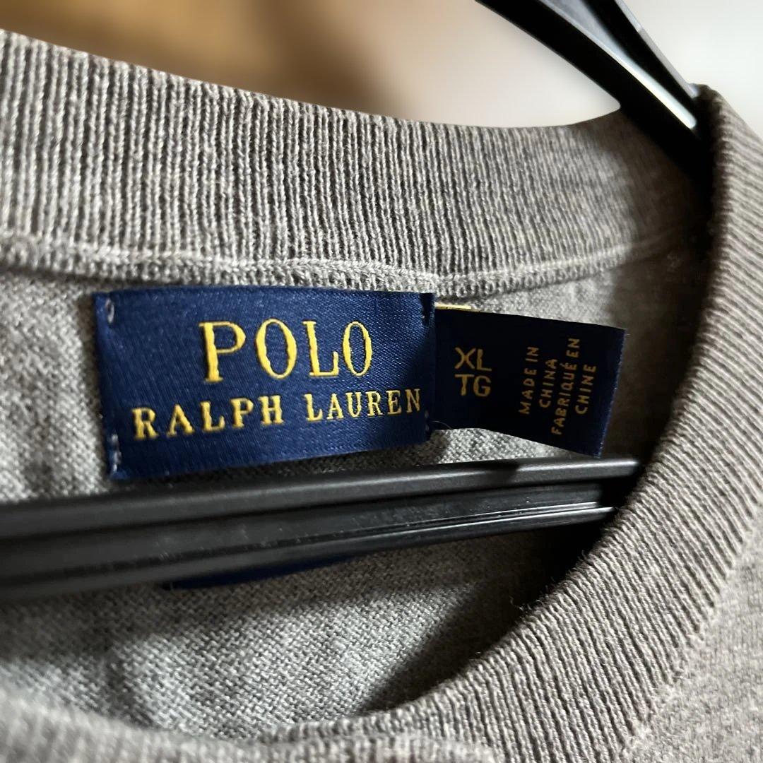 Polo Ralph Lauren グレー カーディガン XL