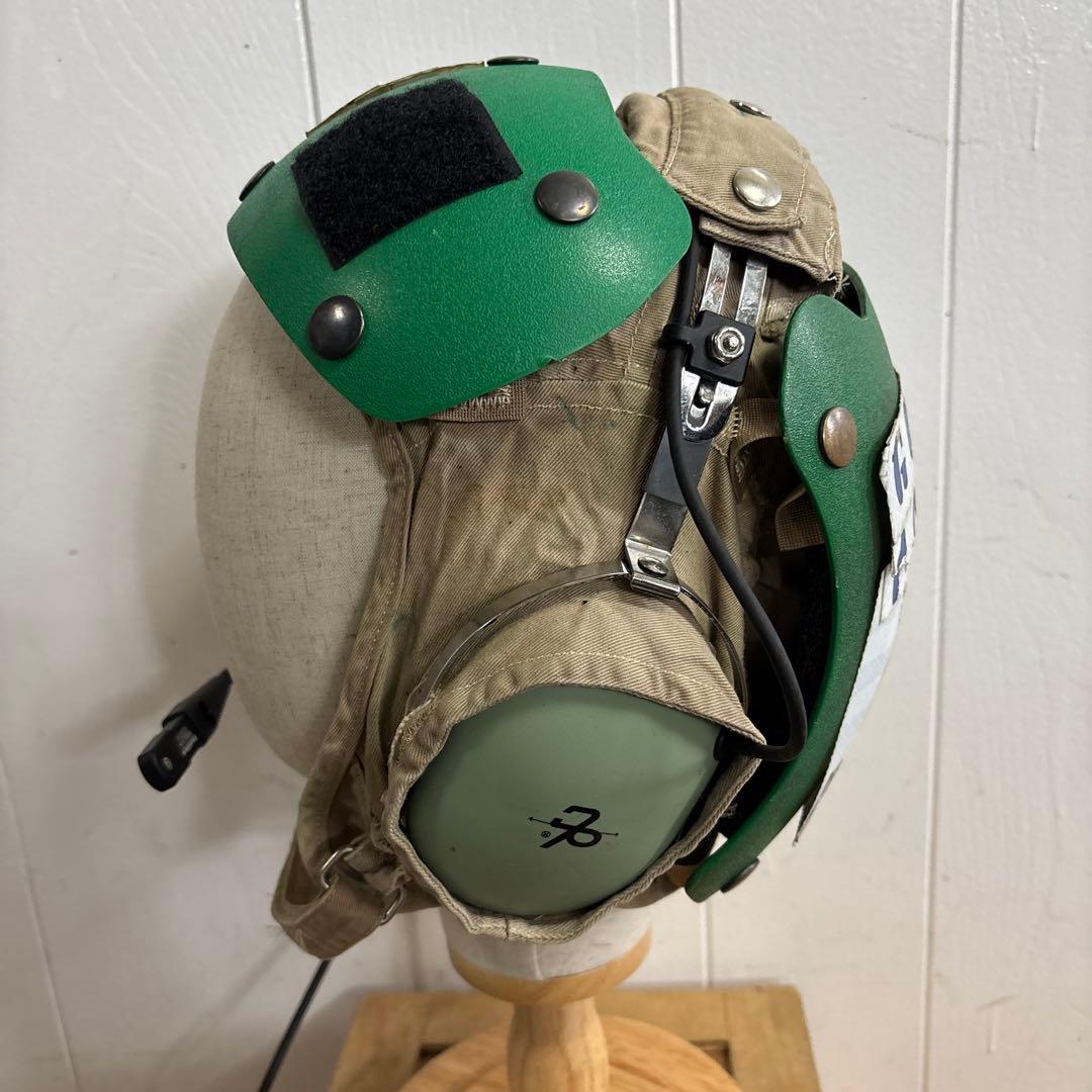 米軍実物　FLIGHT DECK CREWMAN'S HELMETSゴーグル付き