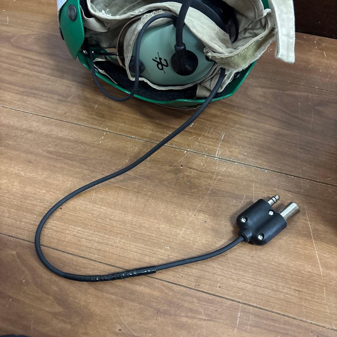 米軍実物　FLIGHT DECK CREWMAN'S HELMETSゴーグル付き