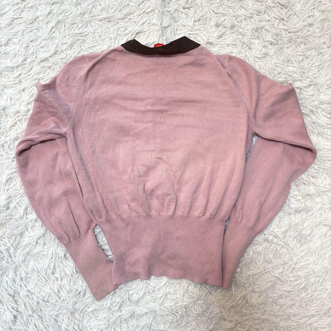 最高級 VIVIENNE Westwood カーディガン シルク ピンク