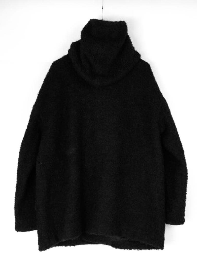 美品レア　Edwina horl ボア　ダッフルコート ダークネイビー