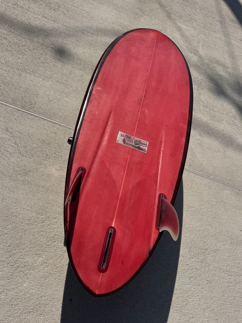 配送込xenosurfboard ミニミッド　サーフボード　トライピン5.7