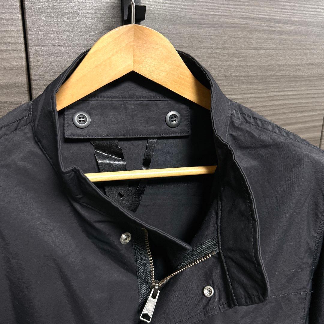 VLONE ヴィーローン モッズコート スカル バックボーン ブラック XL
