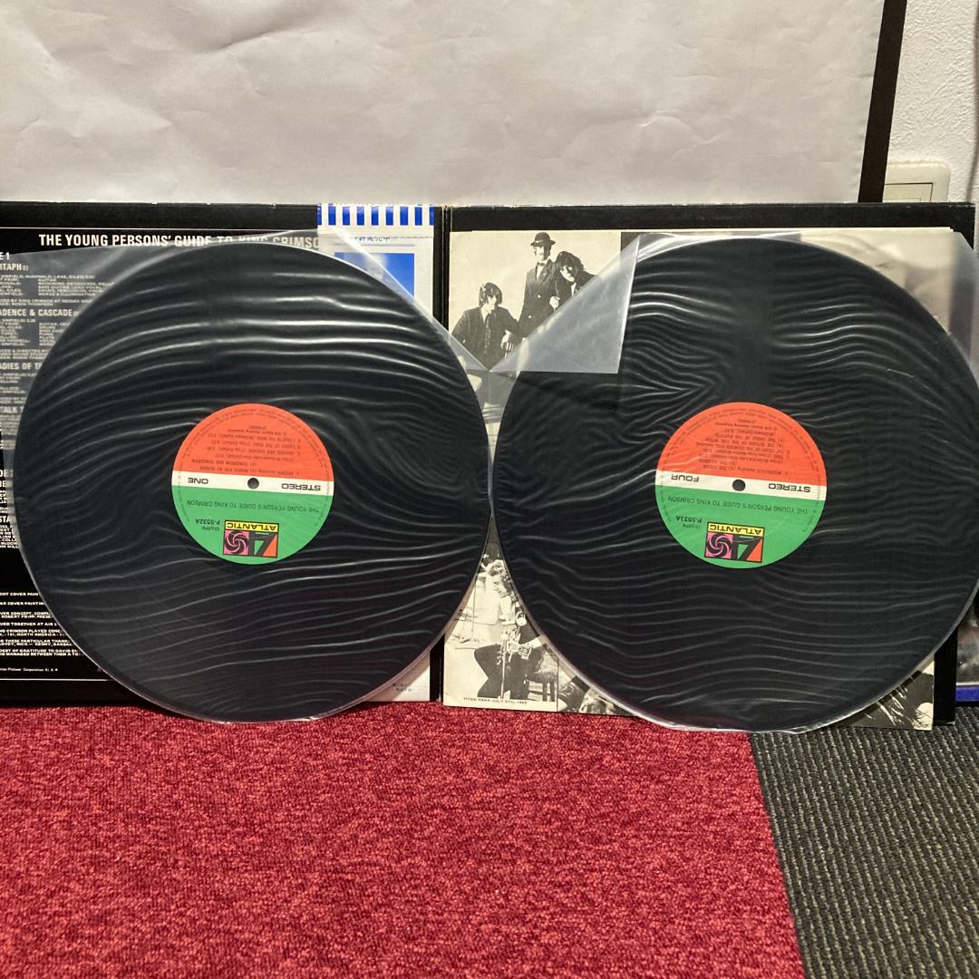 キング・クリムゾン　クリムゾンキングの宮殿他アナログ レコード3セット