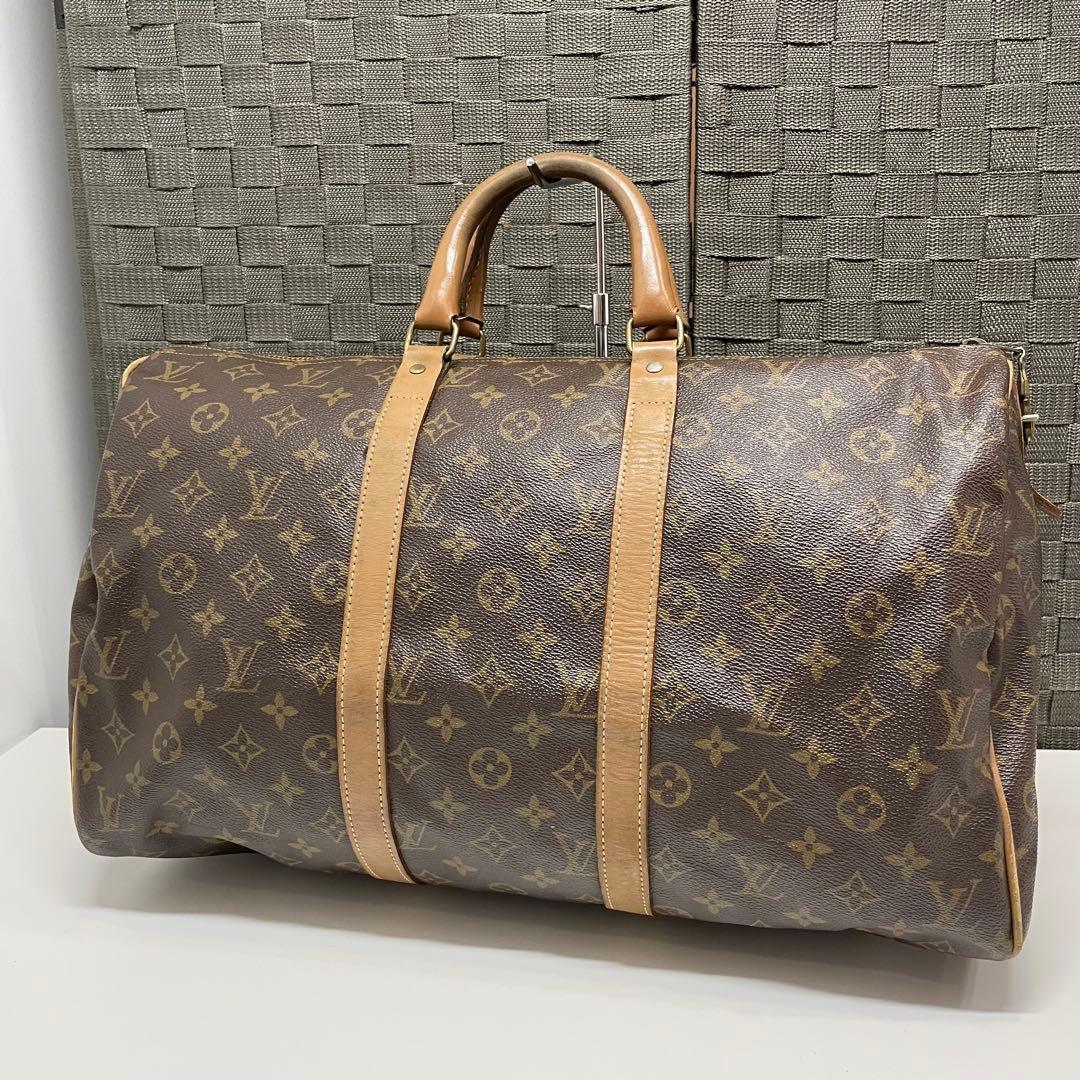 u*o様 LOUIS VUITTON 旧キーポル　ボストンバッグ モノグラム