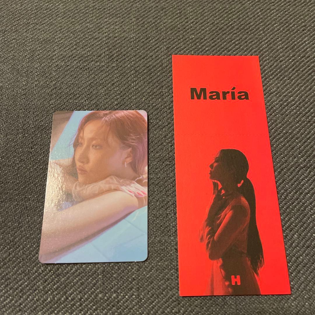 MAMAMOO ファサ 直筆サイン入り アルバム Maria 1点