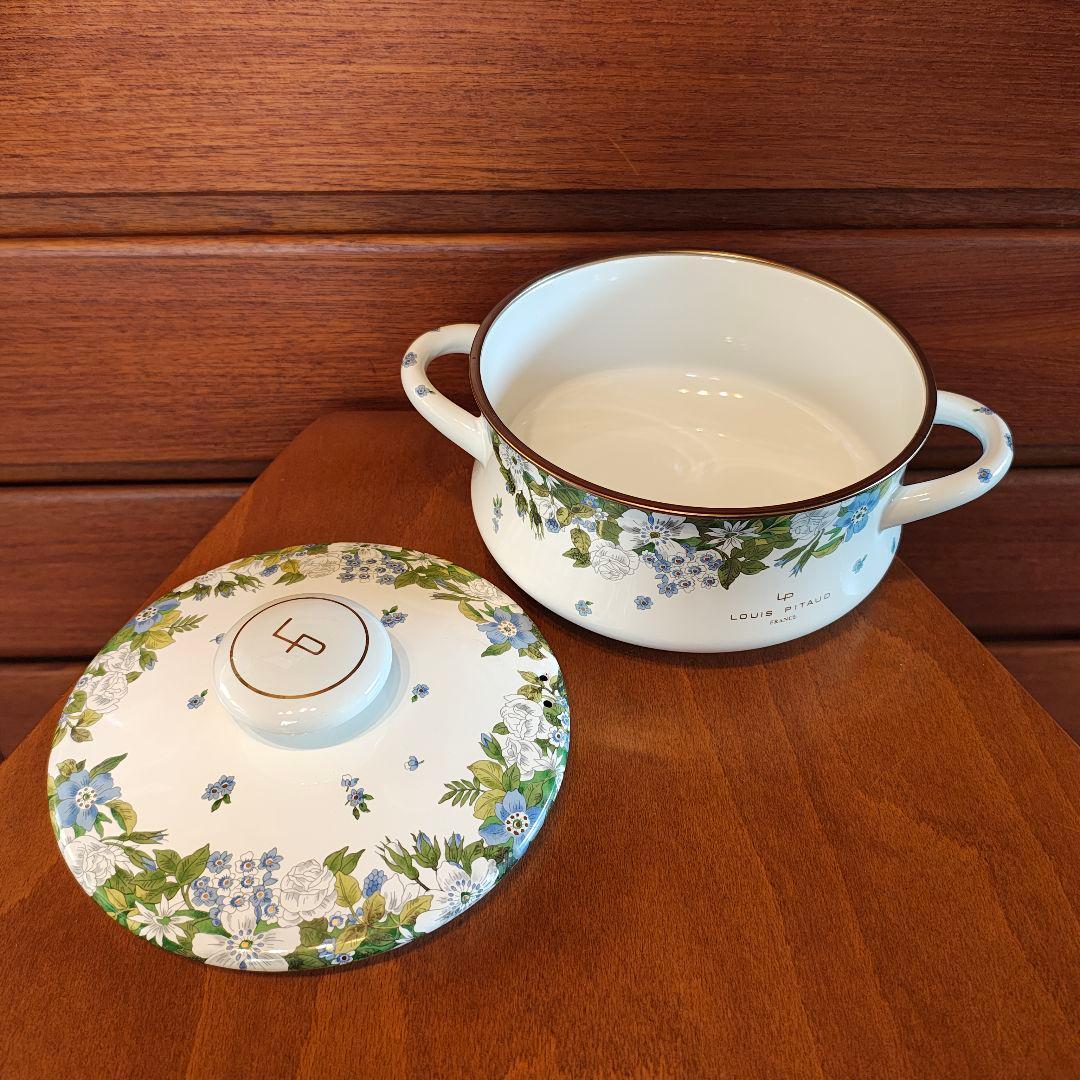 新品未使用 EJIRY LOUIS PITAUD ルイピトー ホーロー鍋 セット