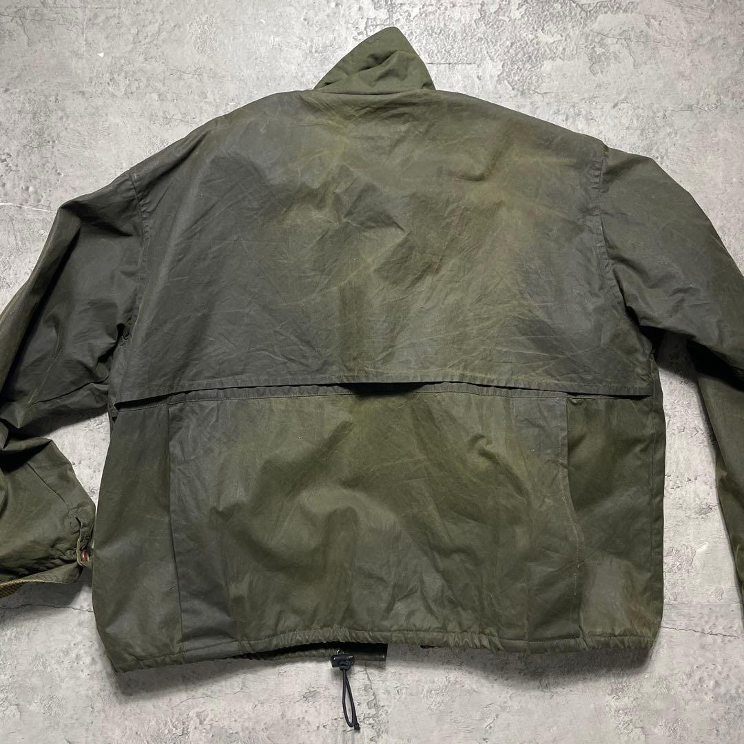 y*y様 スコットランド製 L.L.bean ビンテージ　短丈　オイルドシャケッ