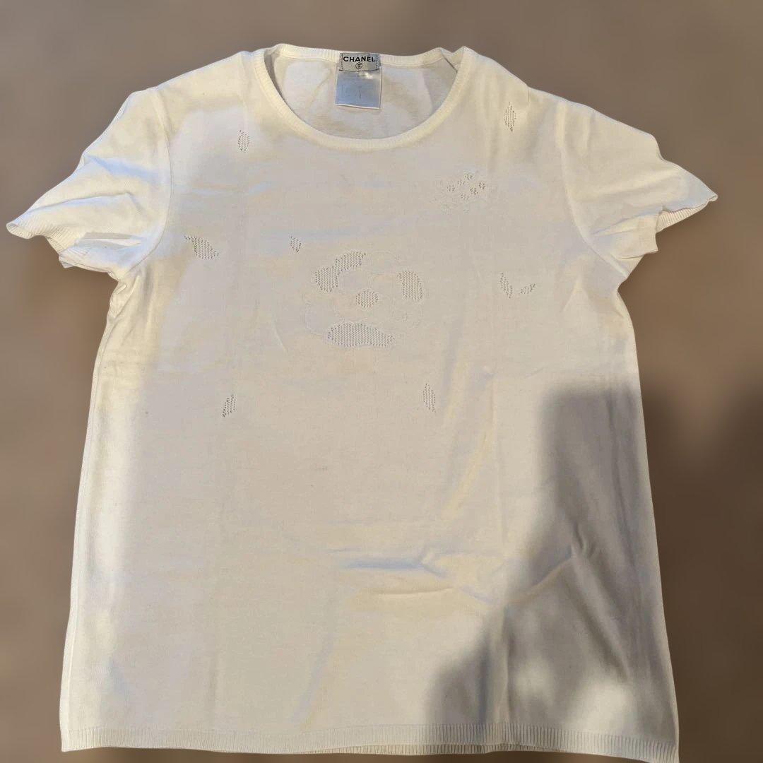 CHANEL ホワイト Tシャツ 半袖