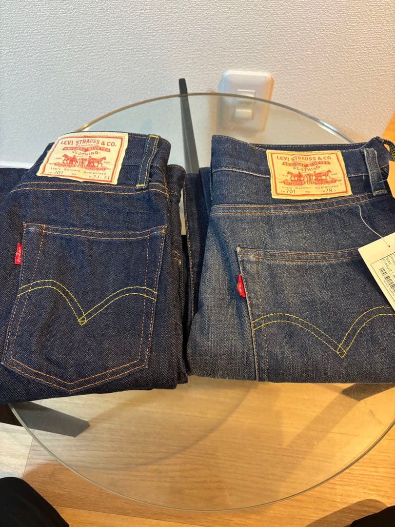 Levi's 701 ストレートデニム 28