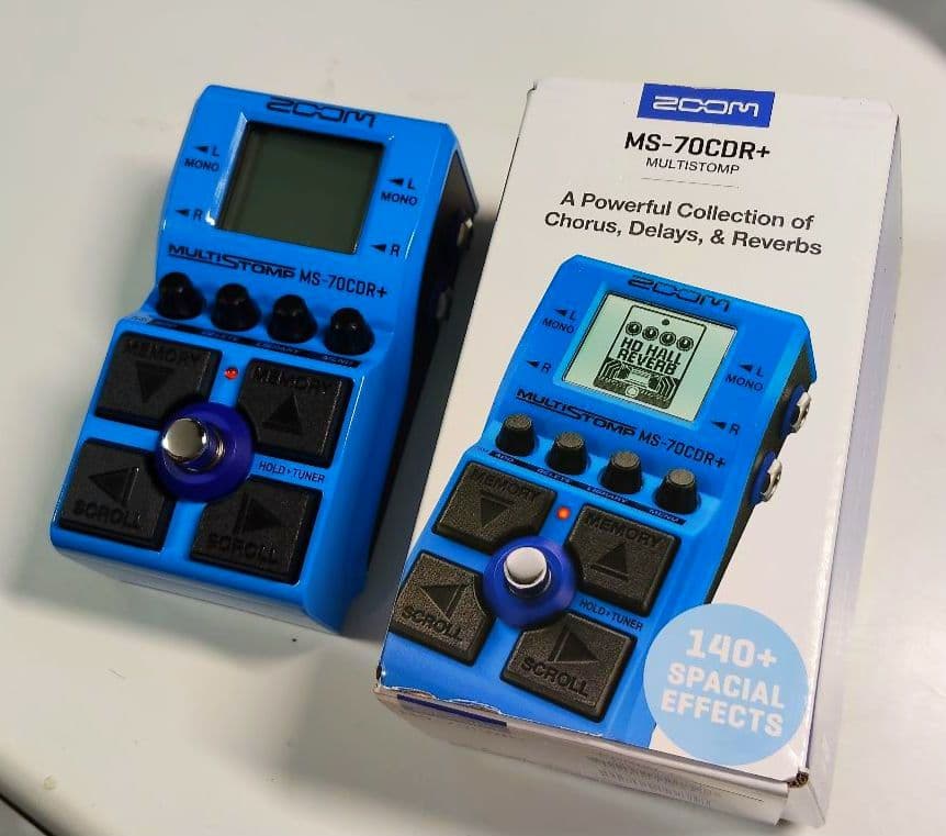 ZOOM MS-70CDR+ 空間系マルチ 美品、箱あり