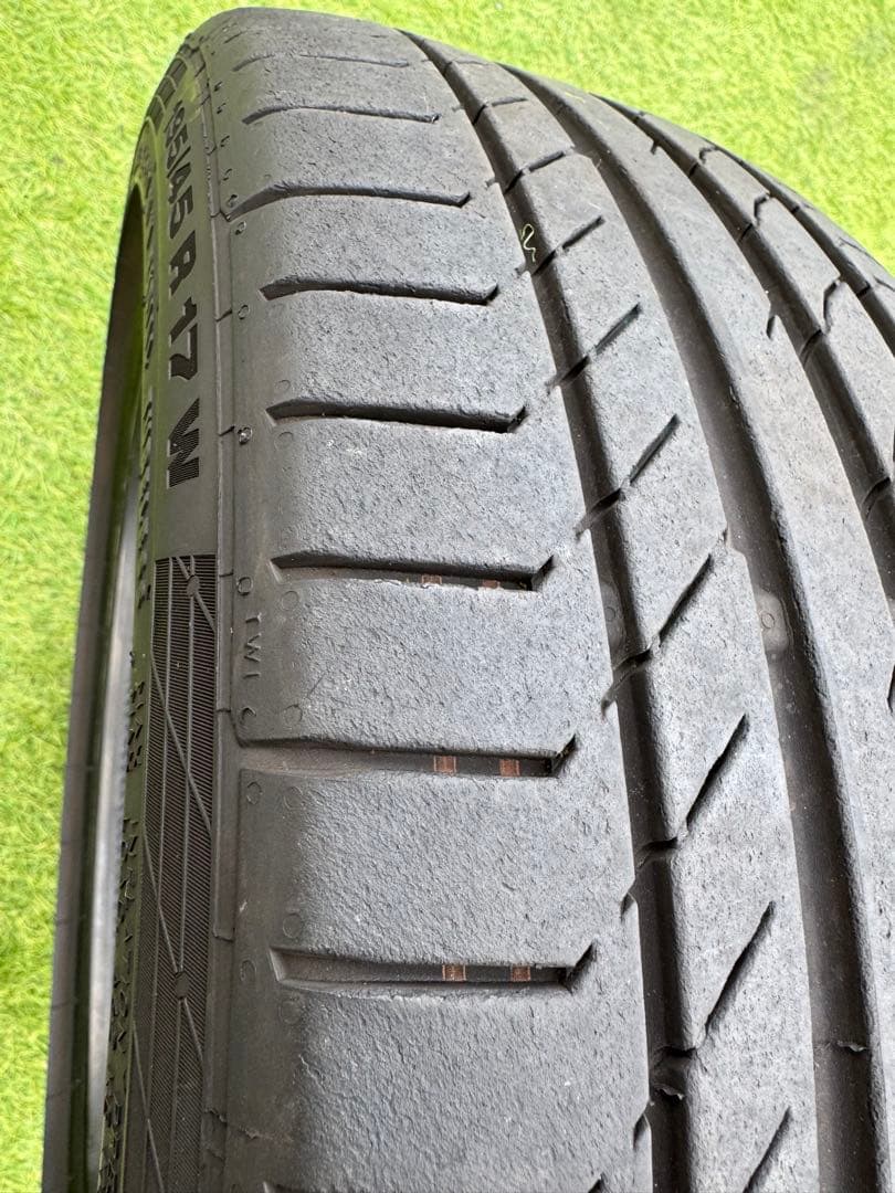 タイヤ　CONTINENTAL 195/45r17 4本　セット　ノーマル