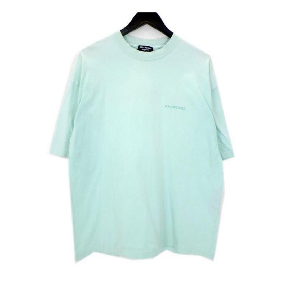 BALENCIAGA ミントグリーン Tシャツ