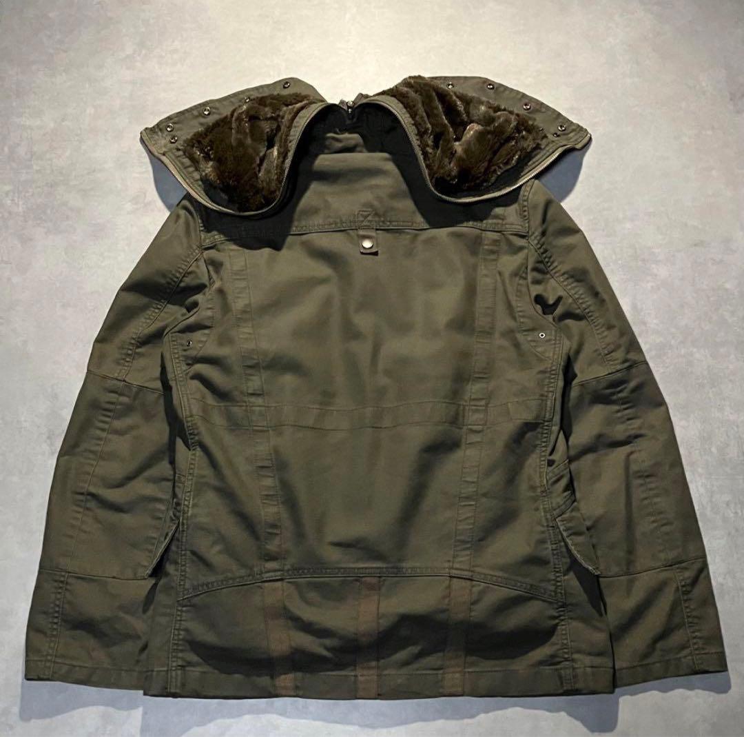 ジャケット・アウター PPFM archive military punk jacket y2k